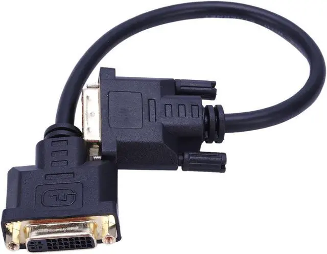 Alt view image 10 of 11 - DVI D Dual Link Male Digital 24+1 to DVI 24+1 Female VIDEO Extension Cable 30cm for Monitor Projector