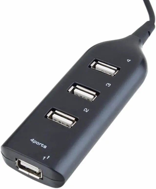 Alt view image 14 of 15 - Portable4 Port USB 1.1 USB HUB Laptop PC Slim Smallest Mini USB Splitter Adapter For Mobile Phone Laptop PC