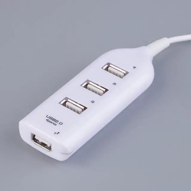 Alt view image 12 of 13 - 4 Ports USB 2.0 Hub USB Port USB HUB Portable USB Splitter for Apple Macbook Air Laptop PC Tablet