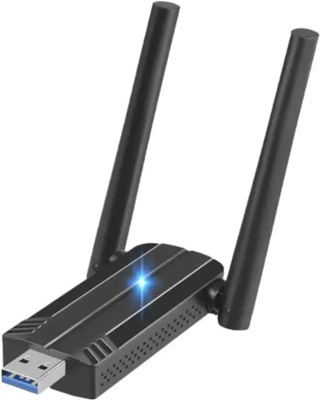 Alt view image 8 of 14 - Wireless USB WiFi 6 Adapter for PC - 802.11ax WiFi USB ,1800Mbps PC Wifi Adapter for desktop laptop,Dual Band Wireless Adapter Wifi Dongle for Windows 7/10/11 ,Wireless Network Adapter for PC Computer
