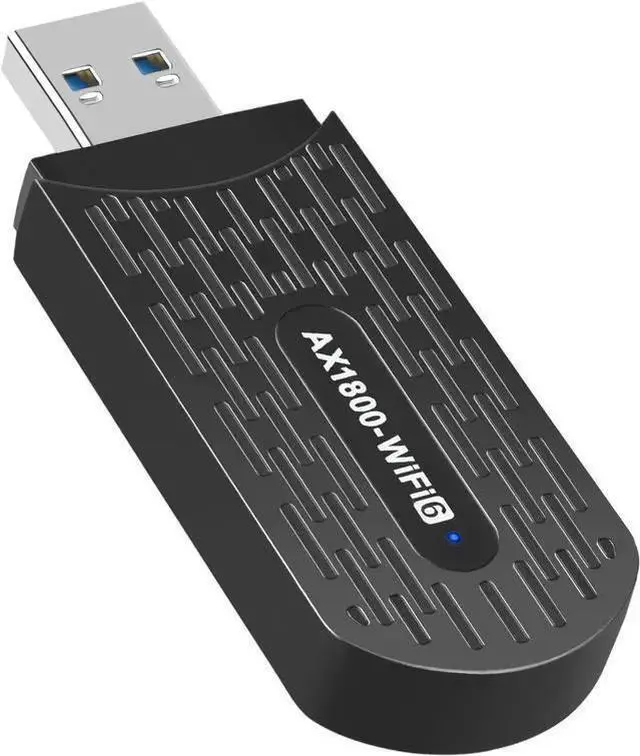 Main image of Wireless Adapter WISDUM TelDaykemei WiFi 6 USB Adapter Dual Band AX1800 2.4G/5GHz Wireless Wi-Fi Dongle Network Card USB 3.0 WiFi6 Adapter For Windows 7/10/11