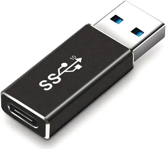 Alt view image 10 of 16 - USB 3.1 GEN 2 Male to Type-C Female Adapter, Support Double Sided 10Gbps Charging & Data Transfer, USB A to USB C 3.1 Converter