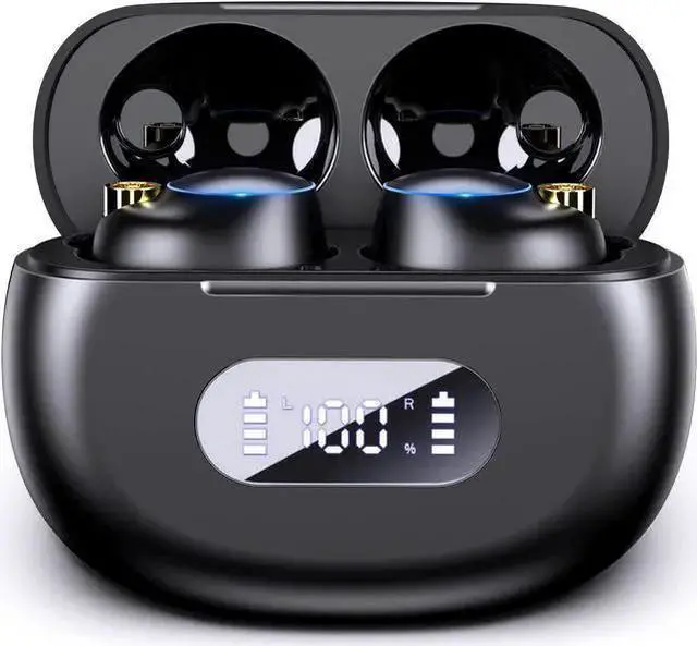 Main image of Ture Wireless Earbuds,12H Playtime Touch Control Bluetooth Earbuds with Mic, Bluetooth 5.2 True Wireless Earbud in-Ear Noise Cancelling Earbuds, Waterproof Sport Wireless Headphone for Android iOS