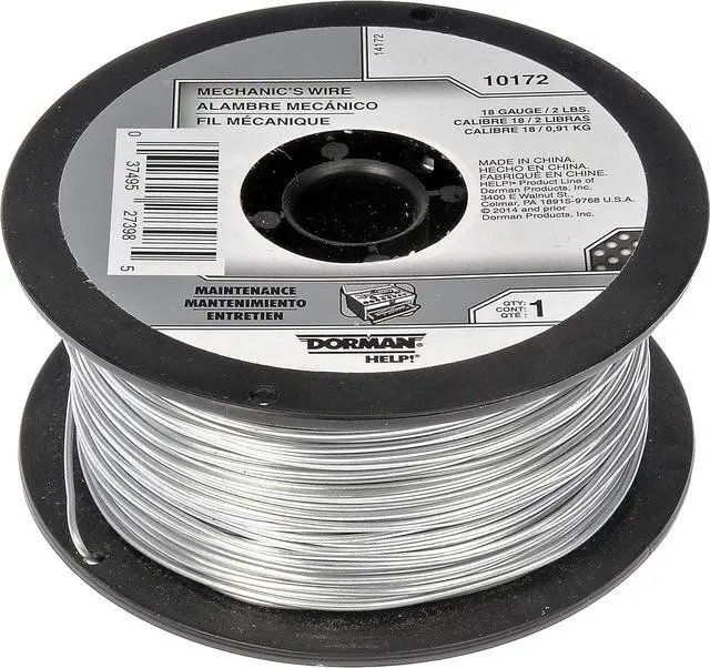 Main image of Dorman 10172 Mechanics Wire 18 Gauge 2 Pound Spool Universal Fit