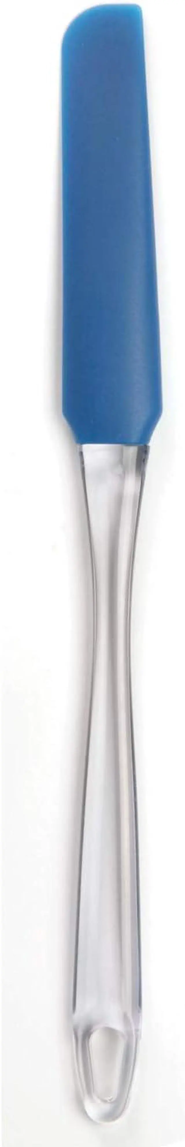 Main image of Norpro Silicone Jar/Icing Spatula, Blue, 10.5in/26.5cm, As Shown