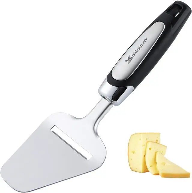 Main image of MSY BIGSUNNY Cheese Slicer, Heavy Duty Stainless Steel Cheese Plane Slicer Cheese Cutter with Non-slip Handle