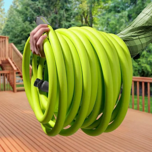 Alt view image 7 of 7 - Flexzilla Garden Hose 3/4 in. x 100 ft., Heavy Duty, Lightweight, Drinking Water Safe, ZillaGreen - HFZG6100YW-E