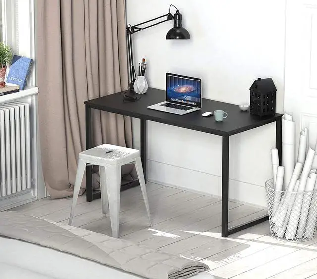 Alt view image 2 of 6 - SHW Home Office 48-Inch Computer Desk, Black