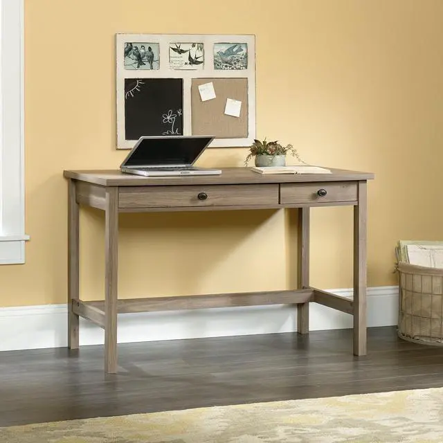 Alt view image 2 of 7 - Sauder County Line Writing Desk, Salt Oak finish
