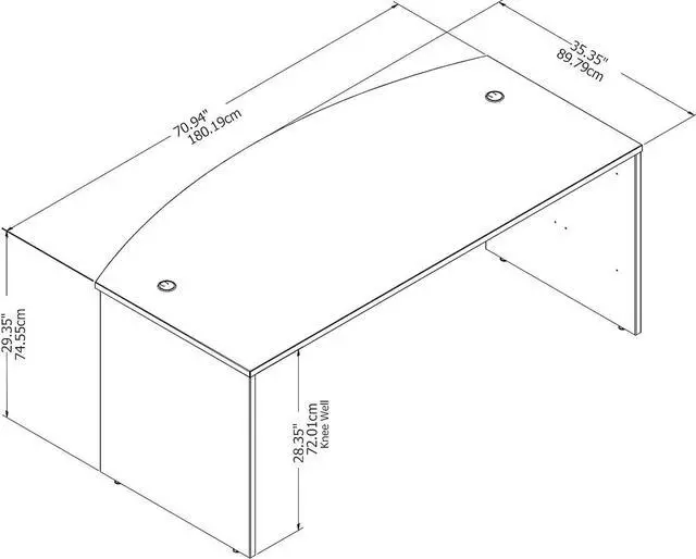 Alt view image 3 of 6 - Bush Business Furniture Studio C