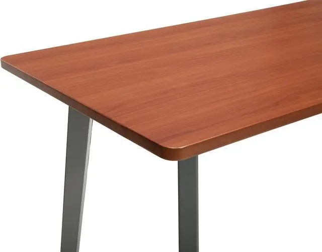 Alt view image 7 of 7 - OFM Table Computer Desk, 48, Cherry