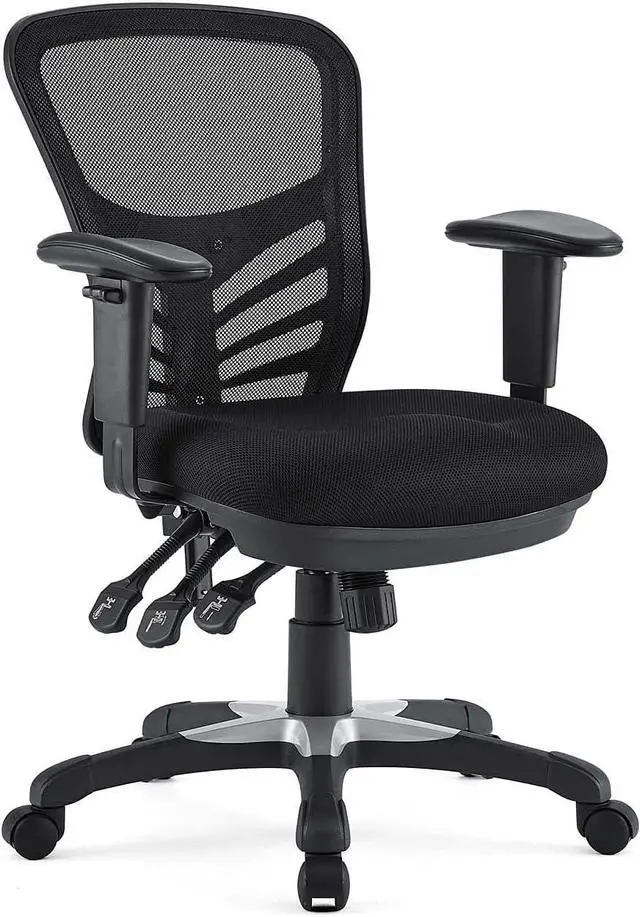 Main image of Modway EEI-757-BLK Articulate Ergonomic Mesh Office Chair in Black