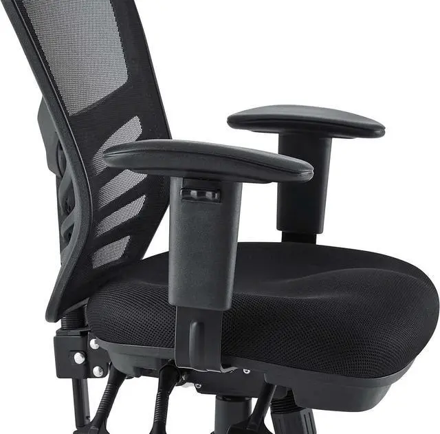 Alt view image 5 of 7 - Modway EEI-757-BLK Articulate Ergonomic Mesh Office Chair in Black
