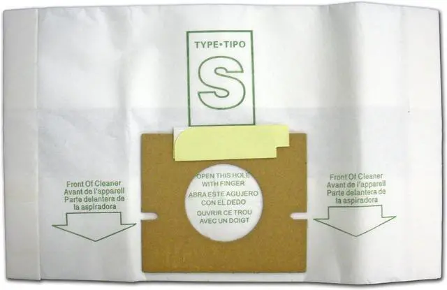 Alt view image 3 of 7 - Replacement Micro Filtration Vacuum Cleaner Dust Bags made to fit Hoover Style S Futura Spectrum Power Max Canister Vacuum Cleaners 9 pack