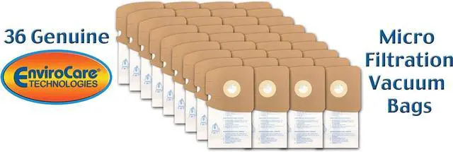 Alt view image 3 of 6 - Envirocare Replacement Micro Filtration Vacuum Cleaner Dust Bags made to fit Eureka Style MM 60297A Style-10. Replaces Part# 60295C (Mighty Mite Vacuums) 36 pack