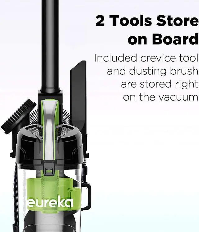 Alt view image 4 of 7 - Eureka Airspeed Ultra-Lightweight Compact Bagless Upright Vacuum Cleaner, NEU10AE4, Green