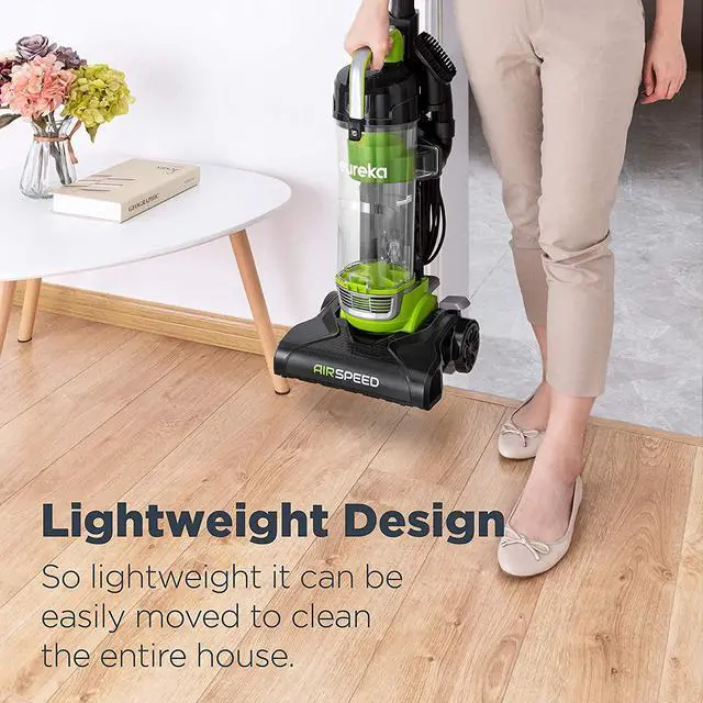 Alt view image 2 of 7 - Eureka Airspeed Ultra-Lightweight Compact Bagless Upright Vacuum Cleaner, NEU10AE4, Green