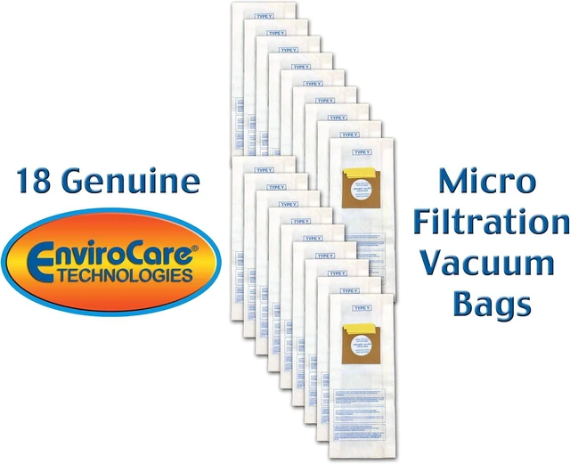 Alt view image 3 of 7 - EnviroCare Replacement Micro Filtration Vacuum Cleaner Dust Bags for Hoover Windtunnel Upright Type Y 18 pack