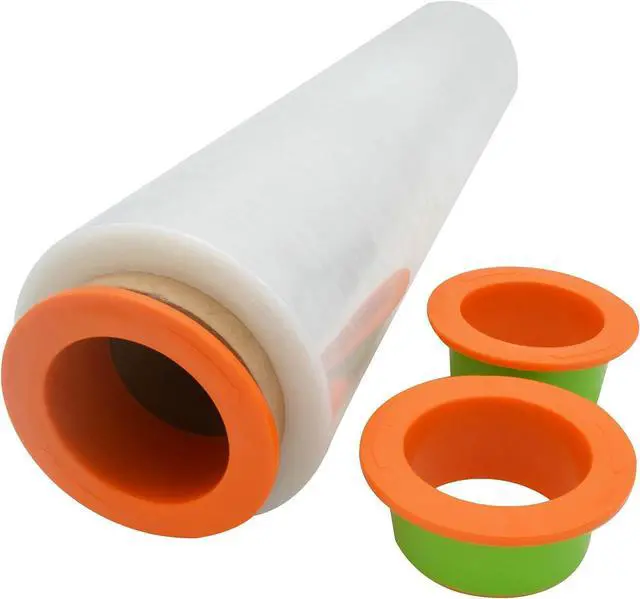 Main image of ELFJOY Stretch Film Dispenser Stretch Wrap Holder for 3"Core Orange 1Pairs