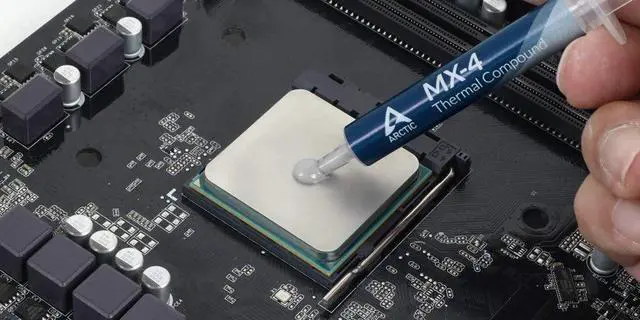 Alt view image 4 of 6 - ARCTIC MX-4 2019 Edition - Thermal Compound Paste - Carbon Based High Performance - Heatsink Paste - Thermal Compound CPU for All Coolers, Thermal Interface Material - High Durability - 45 Grams