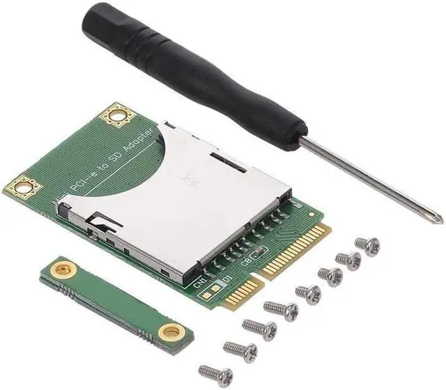 Alt view image 5 of 7 - SD Card to MINI PCI-E Interface Port Adapter Mini PCI Express SSD SD Card Converter For Laptop Netbook