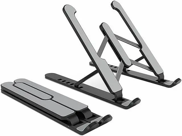 Alt view image 6 of 6 - Laptop Stand Holder Foldable Support Base Laptop Stand For Macbook Pro Air HP Lapdesk Computer Cooling Bracket Riser