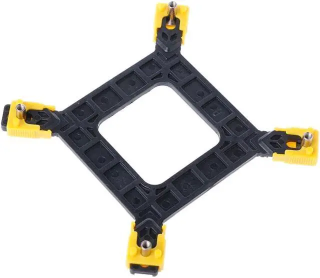 Alt view image 4 of 6 - Desktop Computer CPU Heatsink Cooling Fan Mounting Bracket Holder Base Backplate Kit For Intel 2011 Socket CPU Cooler Fan