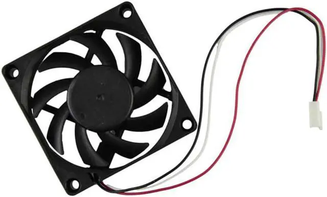 Alt view image 4 of 5 - Quiet 7cm/70mm/70x70x15mm 12V Computer/PC/CPU Silent Cooling Case Fan