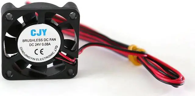 Main image of 40mm Cooling Fan 40x40x10mm Cooler 24V 2pin Computer Case Cooling Fan Heatsink Fan 3D Printer Fan