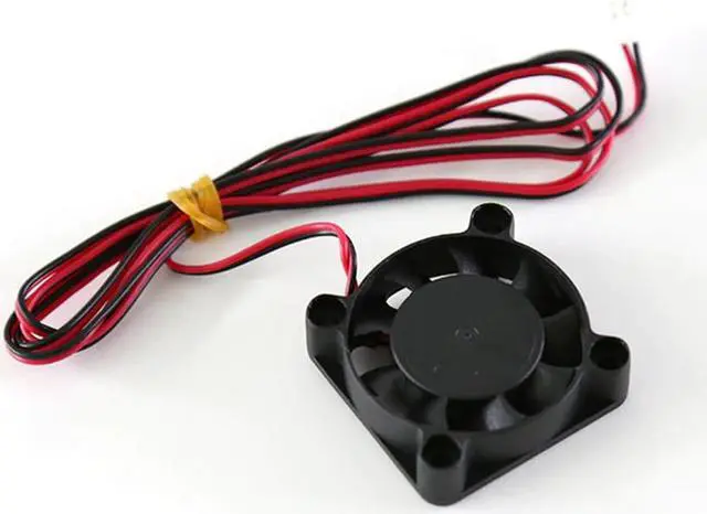 Alt view image 4 of 5 - 40mm Cooling Fan 40x40x10mm Cooler 24V 2pin Computer Case Cooling Fan Heatsink Fan 3D Printer Fan