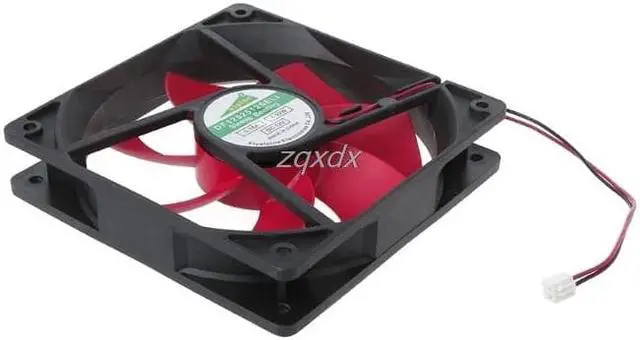 Alt view image 4 of 6 - 12025 120mm DC12V 0.2A 2 Pin Connector Cooling Fan for Computer Box CPU Cooler Radiator Drop ship