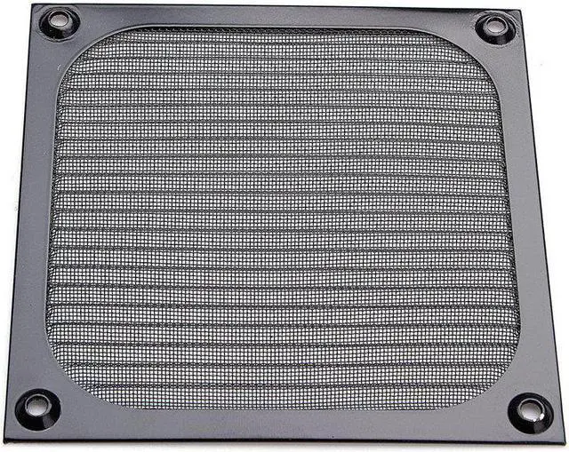 Alt view image 4 of 6 - 120mm Computer Fan Cooling Dustproof DustFilter Shield Case Aluminum Grill Guard