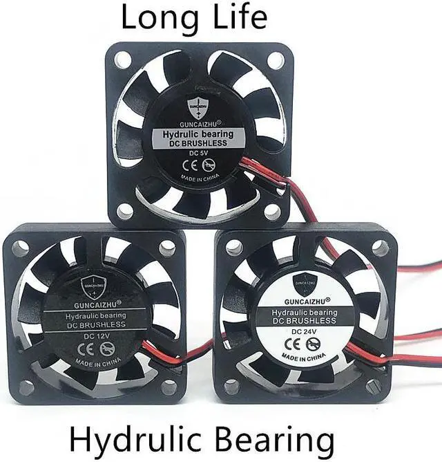 Main image of 40MM Hydrulic bearing 3D Printer Fan 40x40x10MM 4cm fan Cooling fan DC 5V 12V 24V with 2pin