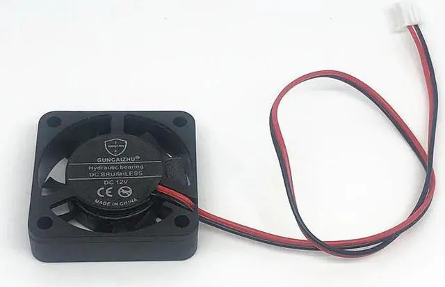 Alt view image 3 of 6 - 40MM Hydrulic bearing 3D Printer Fan 40x40x10MM 4cm fan Cooling fan DC 5V 12V 24V with 2pin
