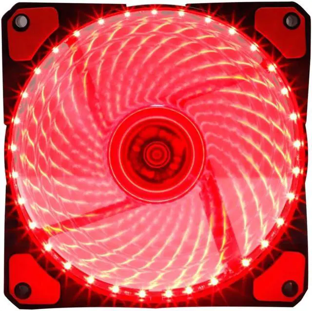 Alt view image 3 of 6 - Rainbow Colorful RGB Lights Adjustable Color Cooling Fan 120mm LED PC Computer Silent Case Fan Controller 2019 NEW