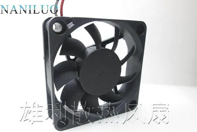 Alt view image 2 of 3 - 1PCS Silent DC Cooling Heatsink Fan 6CM 60MM 6015 60 x 60 x 15mm 12V 2Pin