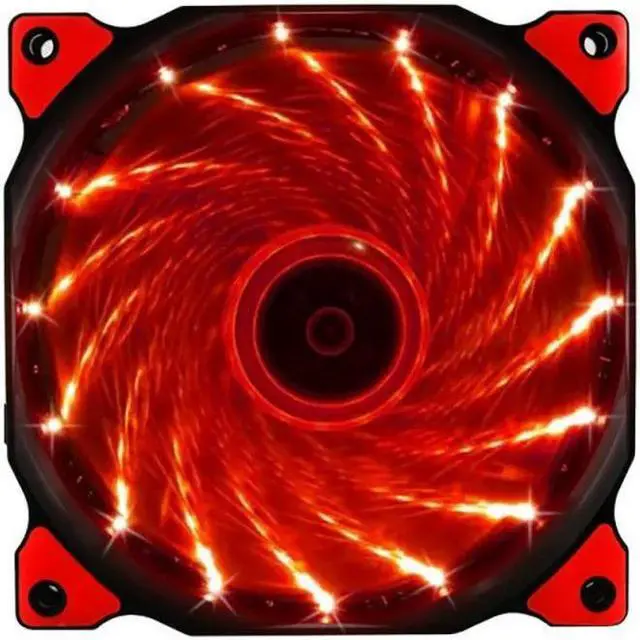 Alt view image 5 of 6 - 120mm PC Computer Ultra Silent Fan Heatsink Cooler Cooling Fans High end Streamer Host Fan with Anti vibration Pad