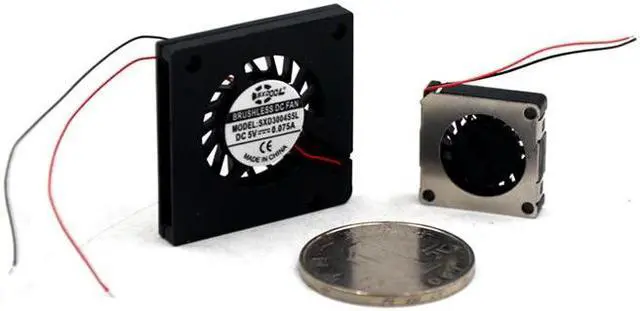 Alt view image 5 of 5 - 1pcs new 18*18*4mm cooling fan Nano Fan 1804 fan 1.8CM Turbo Blower Mini 5V Notebook Drone Fan 1.8cm fan replace RFB1804
