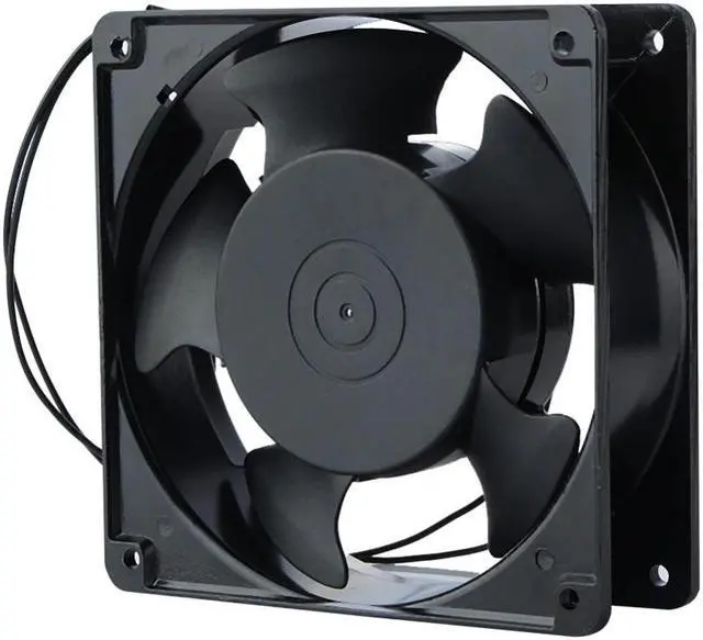 Main image of 1 Piece Replacement Cooler Fan 12038 120x38mm 12cm 120mm 220V 240V AC Cooling Fan Metal