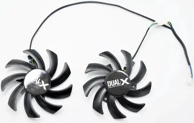 Alt view image 2 of 2 - 2Pcs/Lot New 85mm FD7010H12S Dual Cooler Fan Replace For HIS R9 280X R9 290 R9 390 HD7950 HD7970 Graphics Card Cooling Fans