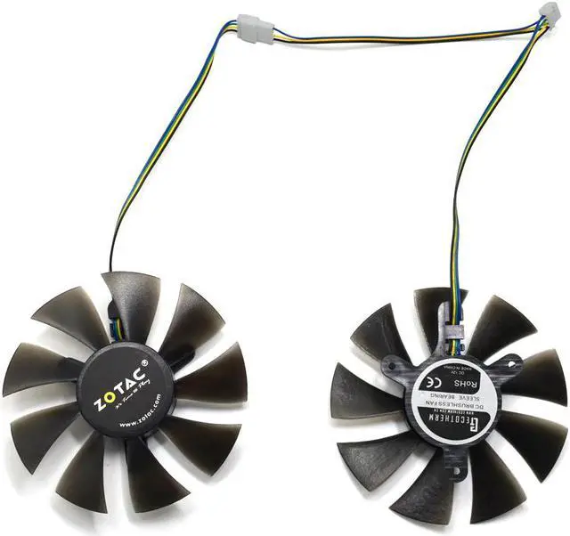 Main image of 85mm 4Pin Cooler Fan Replace For ZOTAC GTX1060 6GB GTX 1070 Mini GTX 1060 Graphics Card Cooling Fan GFY09010E12SPA GA91S2H