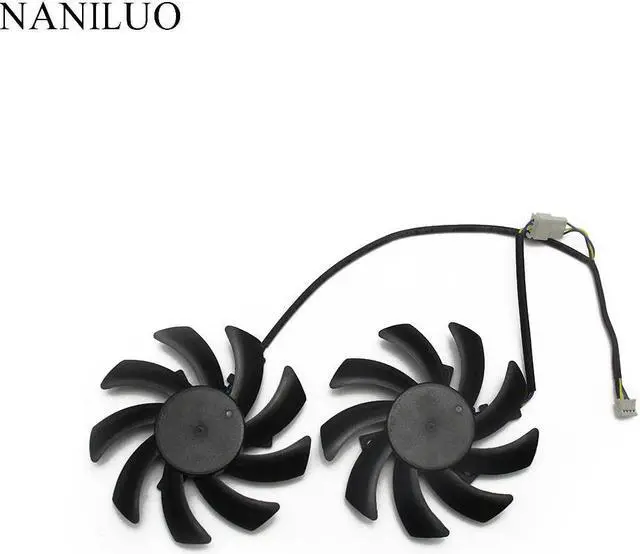 Alt view image 2 of 5 - 2pcs/lot 85mm FDC10H12S9 C 12V 0.35A HD 6850 6970 7870 7950 7970 R9 290 R9 280X For Sapphire HD6850 HD6970 HD7870 2G HD7950 HD7970 Graphics Cooler VGA Card cooling fan