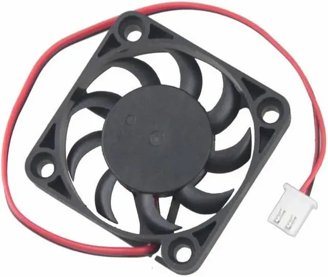 Alt view image 2 of 6 - 5 Pieces New 4007 40MM 4CM fan 40*40*7mm 0.12A 12V The graphics card fan Cooling fan laptop miniature quiet fan