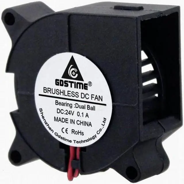 Main image of 2pcs 4cm 40mm x 20mm 4020 24V Computer Case Cooling blower Fan 40*20mm
