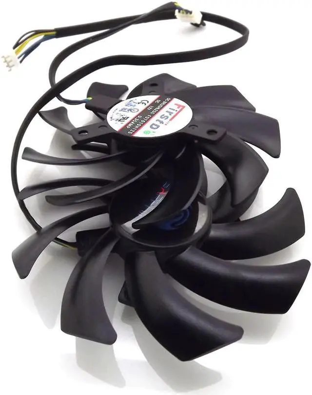 Alt view image 4 of 6 - 2pcs/lot FD7010H12S 85mm For Sapphire R9 270X 280X HD6970 HD7870 HD7950 HD7970 Graphics Card Cooling Fan