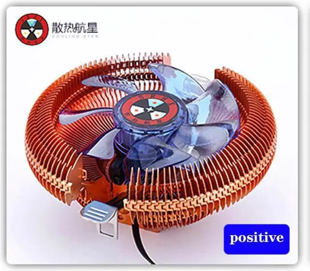 Alt view image 2 of 2 - CPU Cooler Heatsink Quiet Fans For Intel LGA775 1155 1156 PC Computer Mainboard Processor Cooling Fan copper plated version