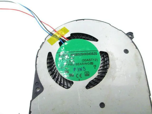 Alt view image 3 of 3 - Cooling Fan FOR TOSHIBA SATELLITE RADIUS 12 P20W C 106 p25w p25w C FH2W DFS501105PQ0T AB06505HX040BZ0 DC 5V 0.50A (00AST12)