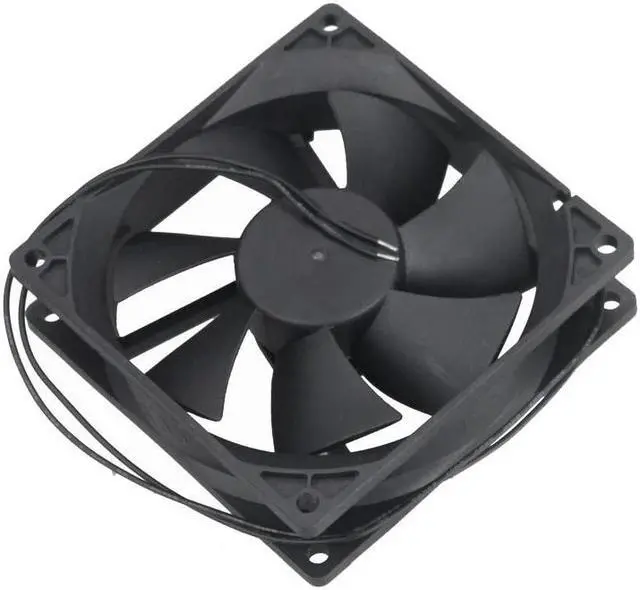 Alt view image 4 of 6 - 9cm 92mm 92x92x25mm 110V 120V 220V 240V EC Brushless Fan 2W 2400RPM Case Cooling Cooler Fan