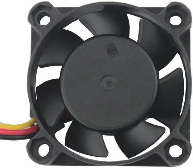 Alt view image 6 of 6 - 5 pcs 12 Volt 3Pin 4010 Cooling Fan 40x40x10mm DC Brushless Small Fan 12v 40mm x 10mm PC Heatsink Cooler 4cm