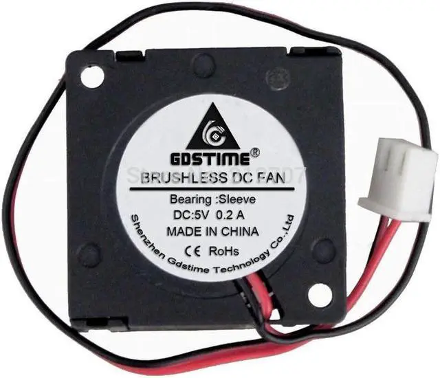 Main image of 5pcs GDT DC 5V 30x30x10mm Smart 30mm Sleeve Blower Fan 30mm x 30mm x 10mm small 3D Printer Laptop Cooling Fan 3cm